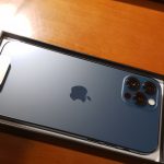 iPhone12 proを買いました。